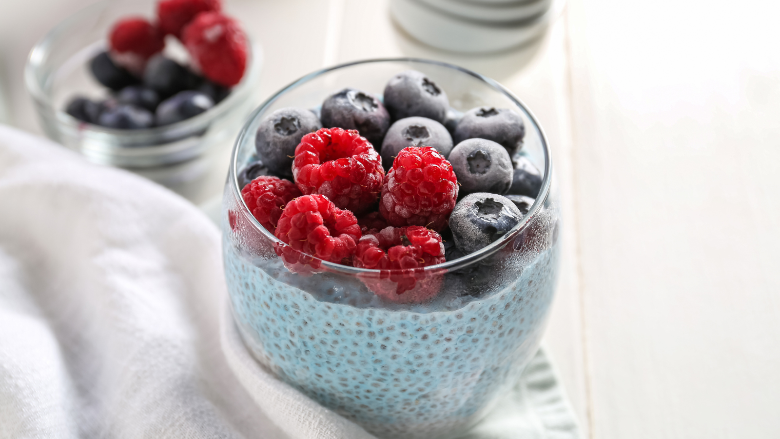 Super Blueberry Pudding