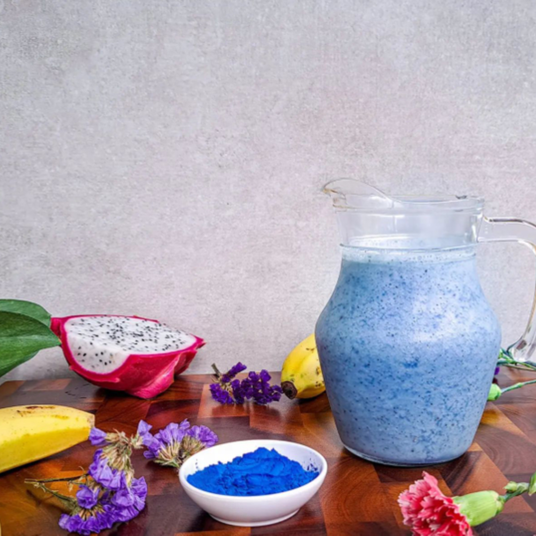 Tropical Smoothie with Blue Majik Powder